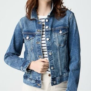 J. Crew XS Classic Blue Denim Jacket